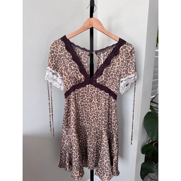Free People Jos Mini Dress Size Small - Picture 3 of 6